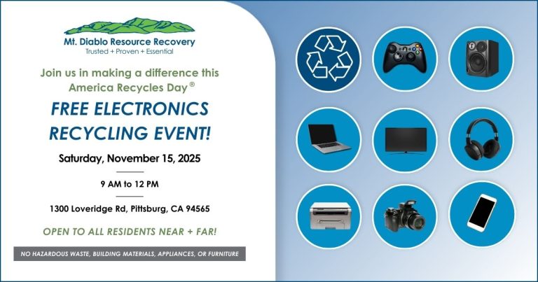 Free E-Waste Recycling Event – America Recycles Day® 2025