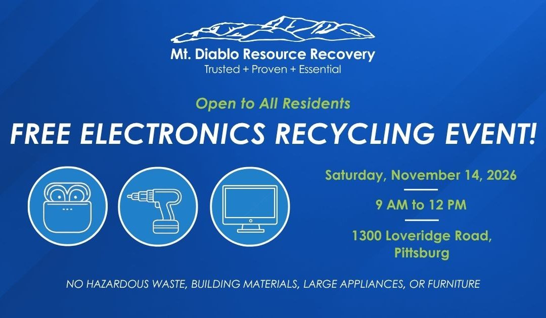 Free E-Waste Recycling Event