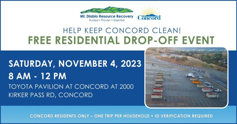 Concord Residential Drop-off Event