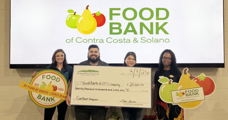 Mt. Diablo Resource Recovery Celebrates 15 Years of the Give Back Program