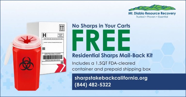 Free Mail-Back Kit for Safe Sharps Disposal