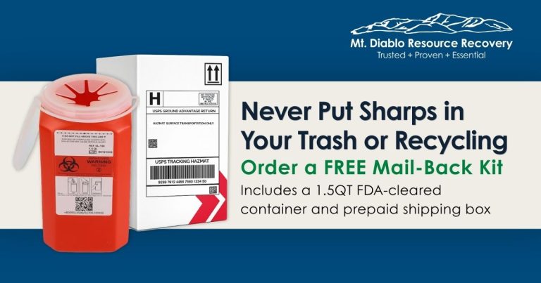 Free Mail-Back Kit for Safe Sharps Disposal