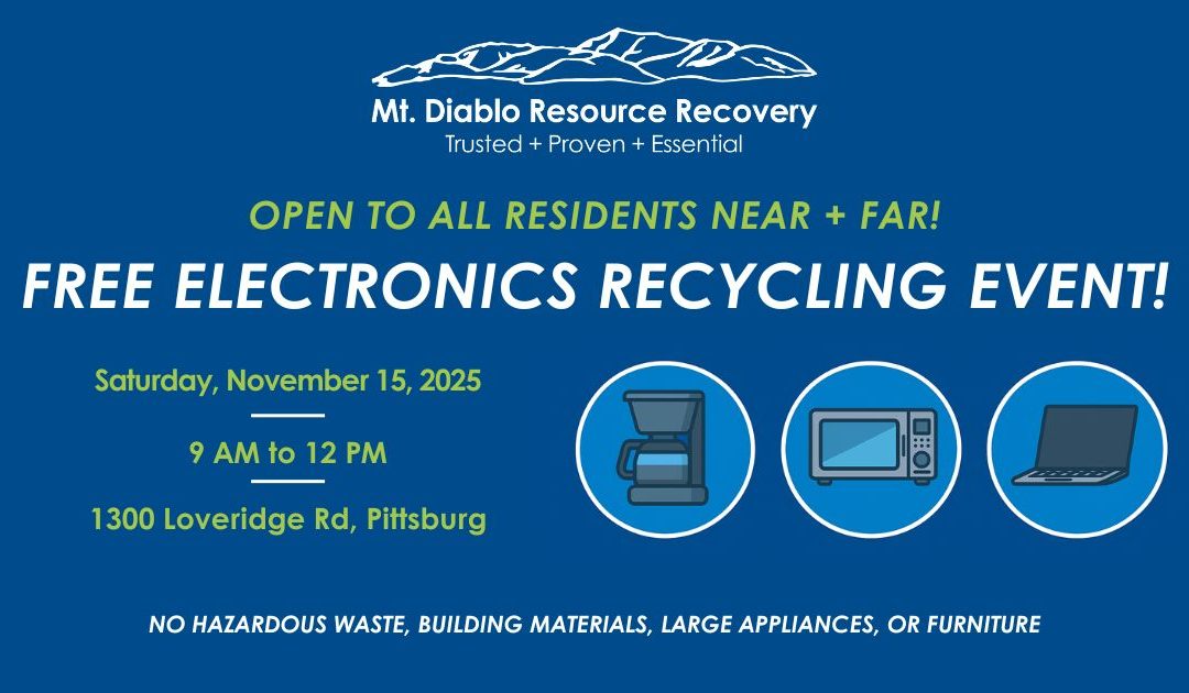 Free E-Waste Recycling Event – America Recycles Day® 2025